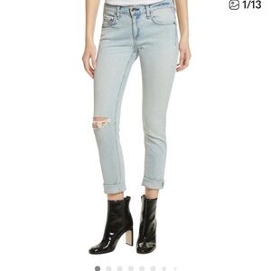 Rag & Bone Dre Glena Slim Boyfriend Jeans